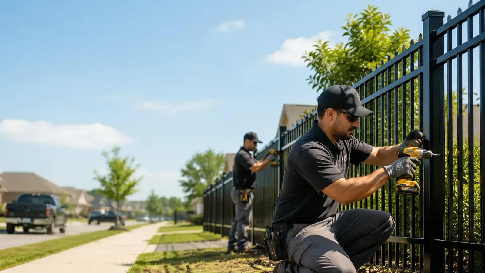 Metal Fence Installation in West Lafayette, OH